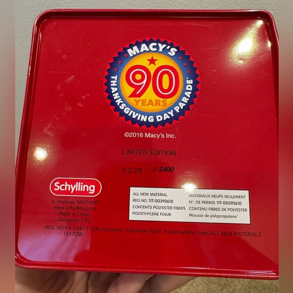 Macy's 90th Thanksgiving Day Parade Jack-in-the-Box toy By Schylling 2016 Works!